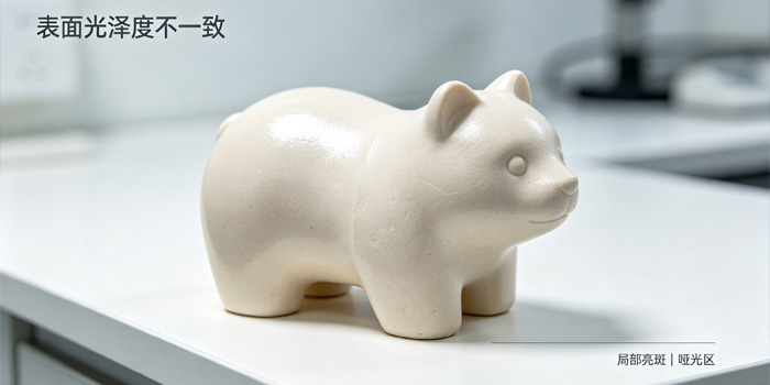 3D打印模型表面光泽度不一致怎么解决？